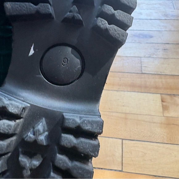 The Intentionally Blank Sz 9 HK-2 Croc Green Leather Loafer - Picture 8 of 11